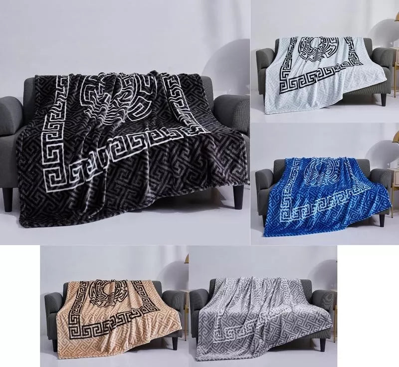 Luxury Throw Light Weight Blanket Thick Warm Soft Bed throw Double Sided Double and King Throw