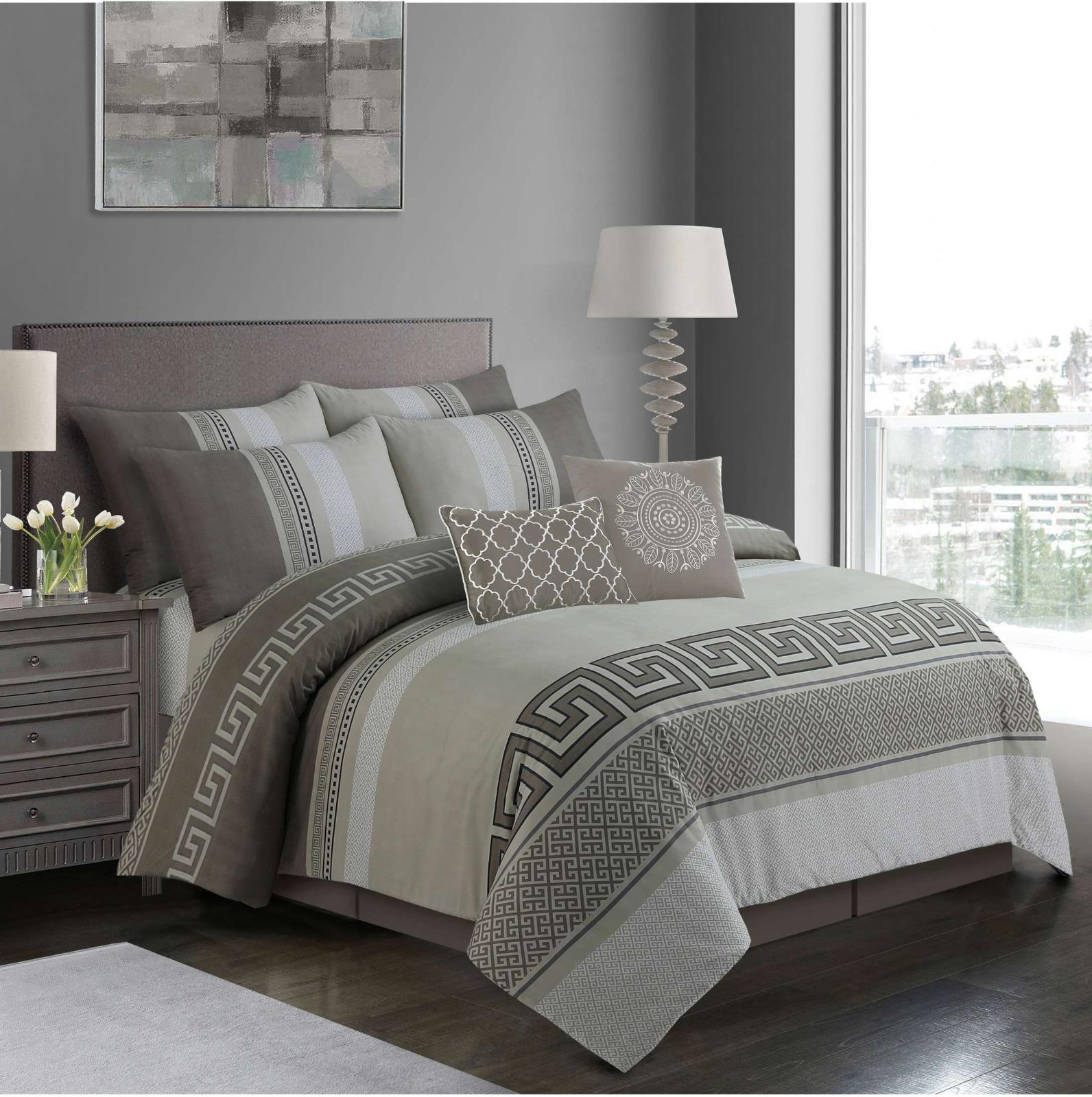 Duvet Cover set 4 piece Bedding Sets Christmas Gifts Sets with fitted sheet & Pillowcases