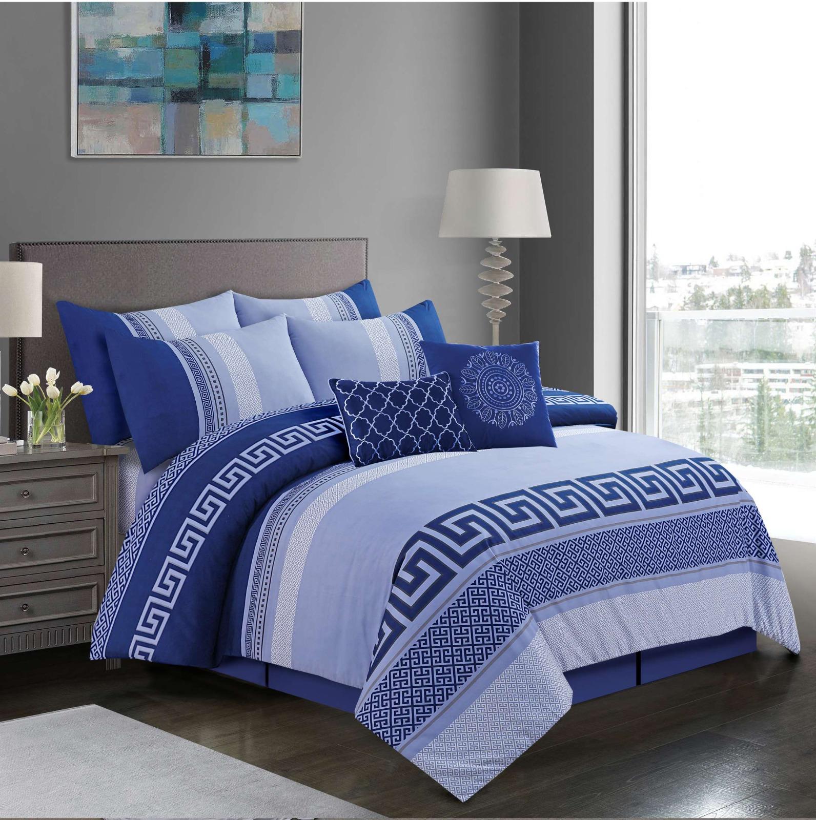 Duvet Cover set 4 piece Bedding Sets Christmas Gifts Sets with fitted sheet & Pillowcases
