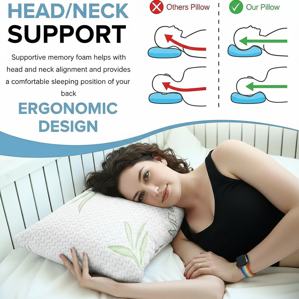 Luxury Hotel Quality Super Soft Memory Foam Pillow
