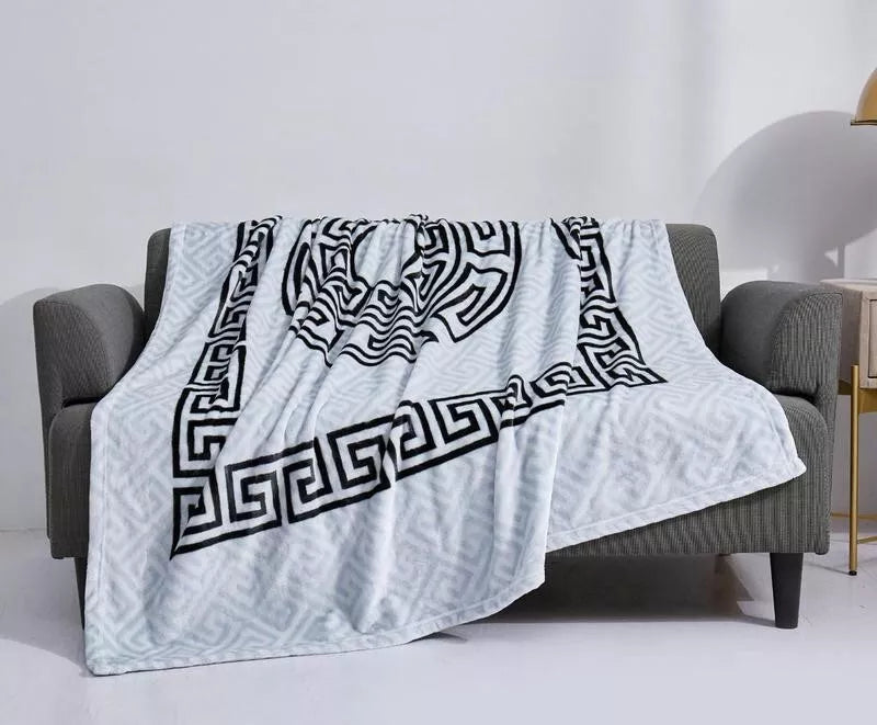 Luxury Throw Light Weight Blanket Thick Warm Soft Bed throw Double Sided Double and King Throw
