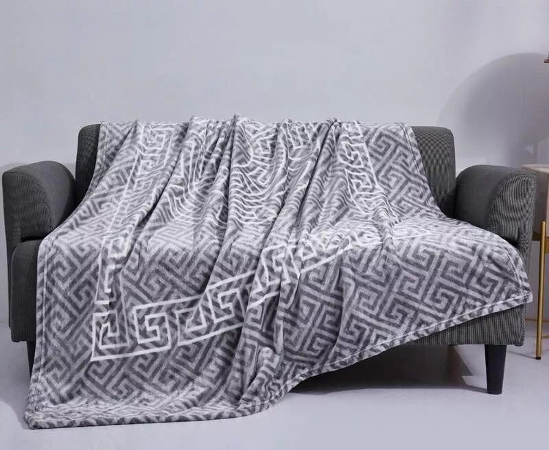 Luxury Throw Light Weight Blanket Thick Warm Soft Bed throw Double Sided Double and King Throw